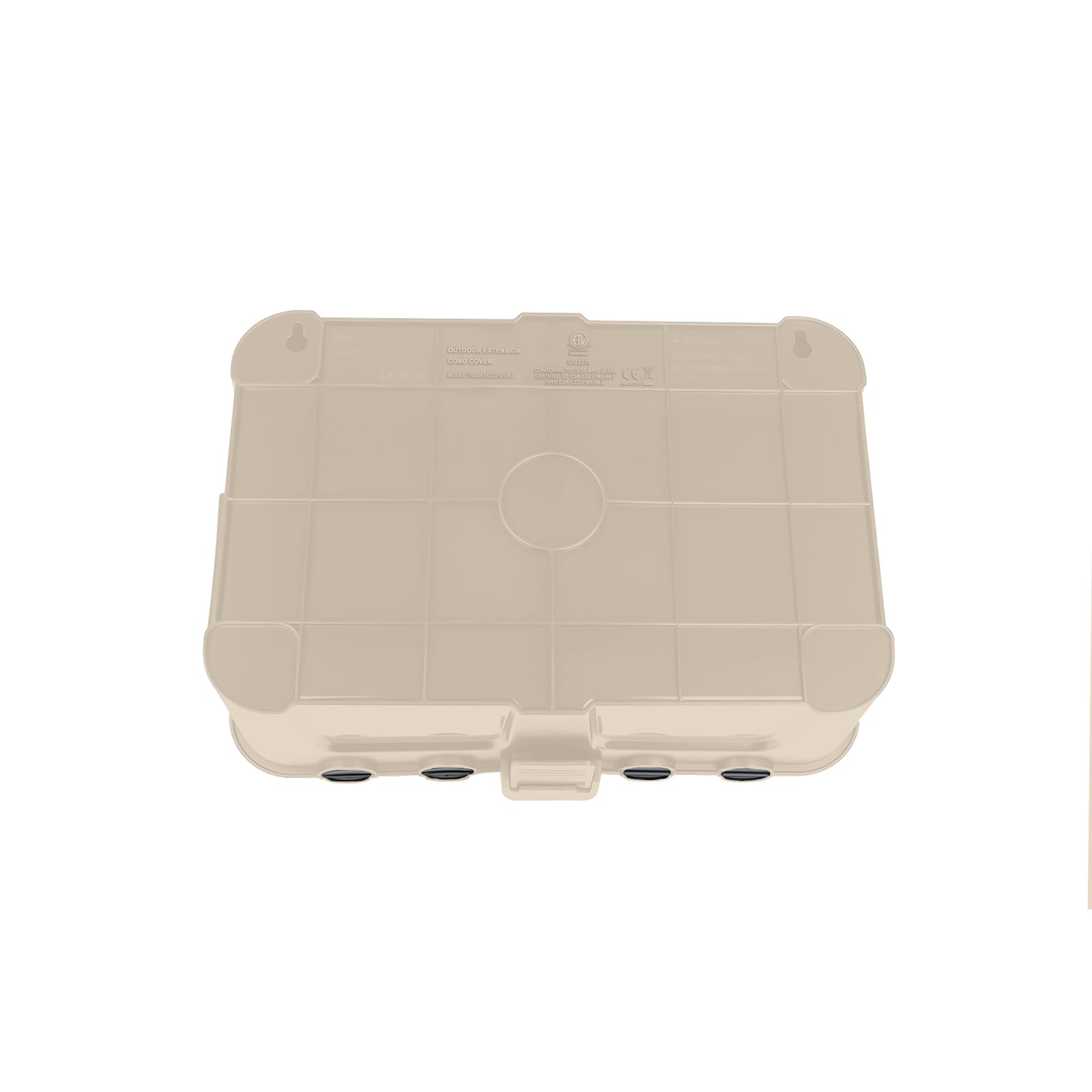 Flemoon Large Outdoor Electrical Box Waterproof Extension Cord Cover