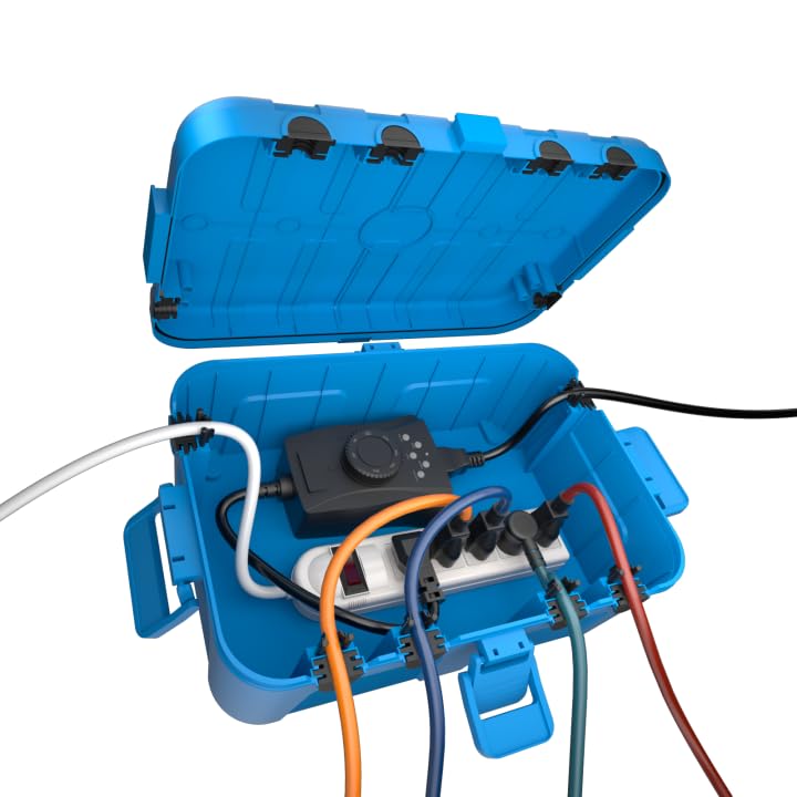 Flemoon Large Outdoor Electrical Box Waterproof Extension Cord Cover