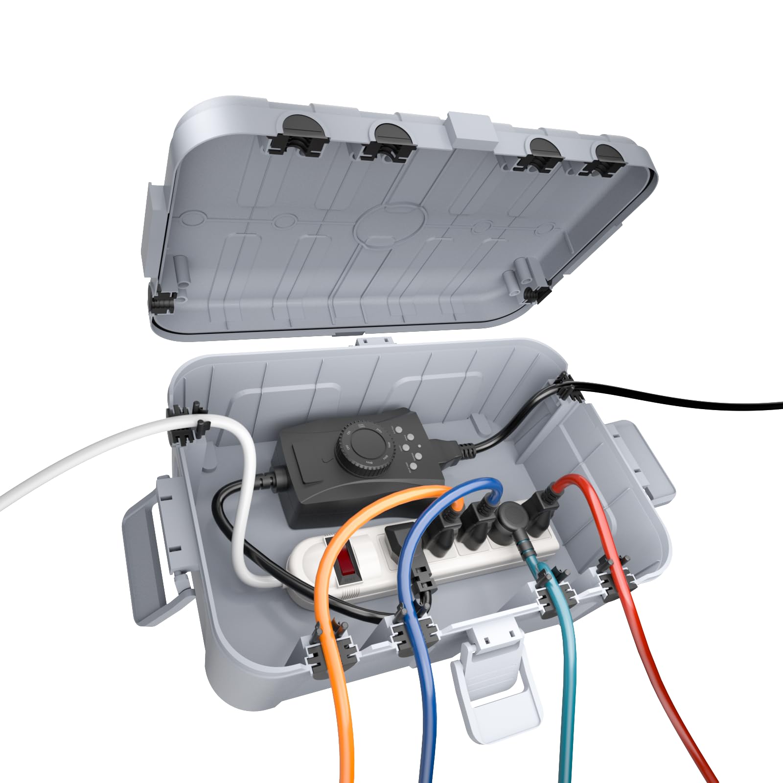 Flemoon Large Outdoor Electrical Box Waterproof Extension Cord Cover