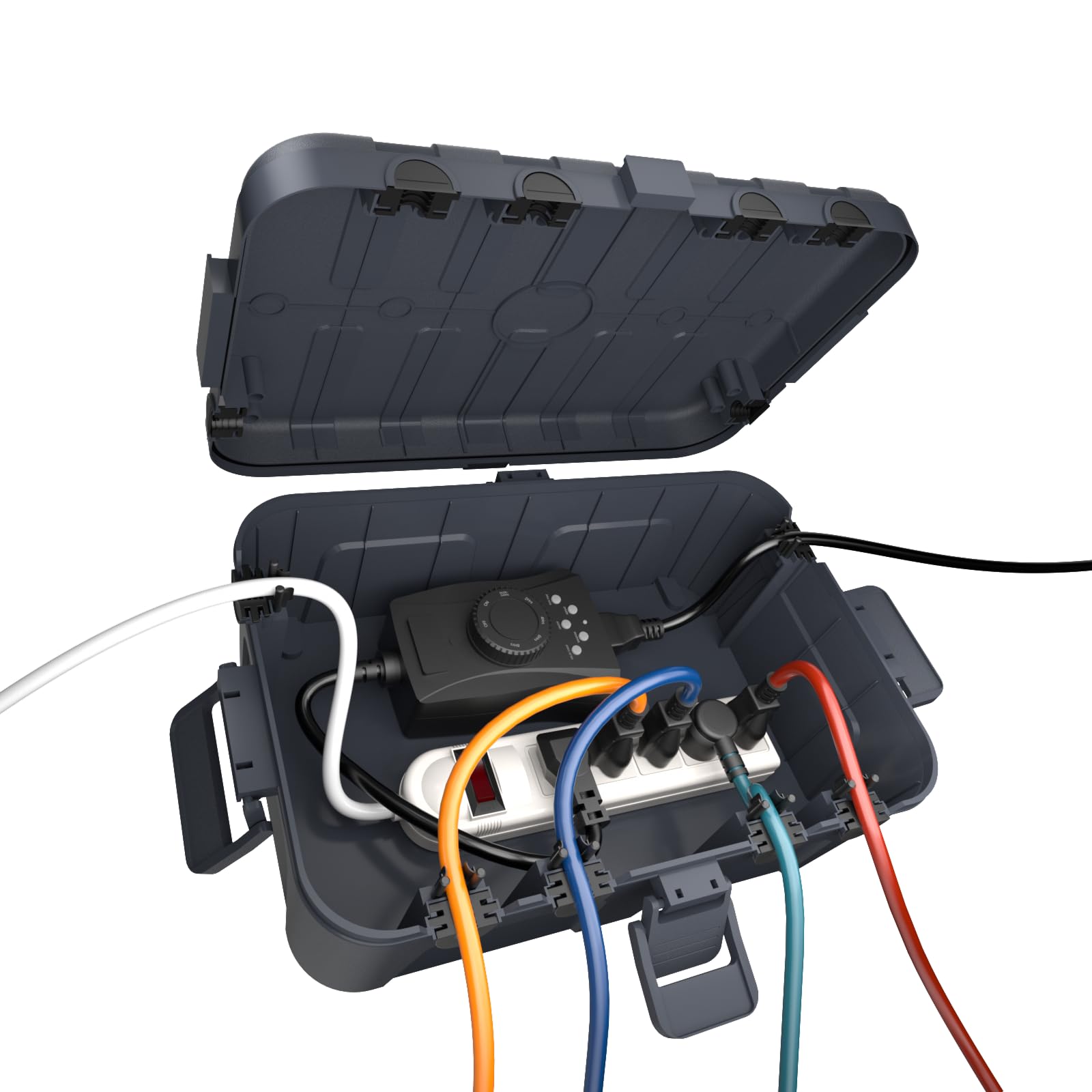 Flemoon Large Outdoor Electrical Box Waterproof Extension Cord Cover