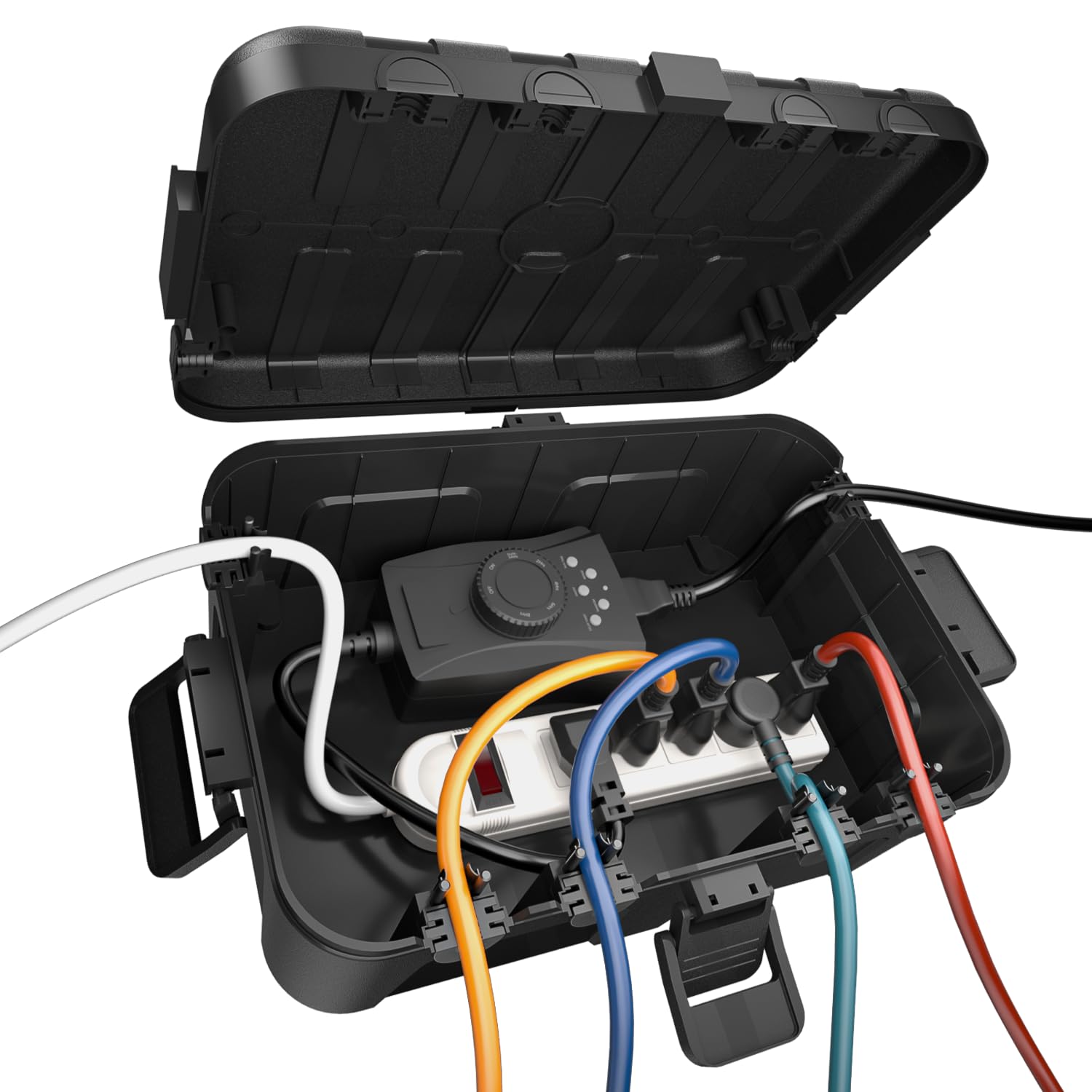 Flemoon Large Outdoor Electrical Box Waterproof Extension Cord Cover