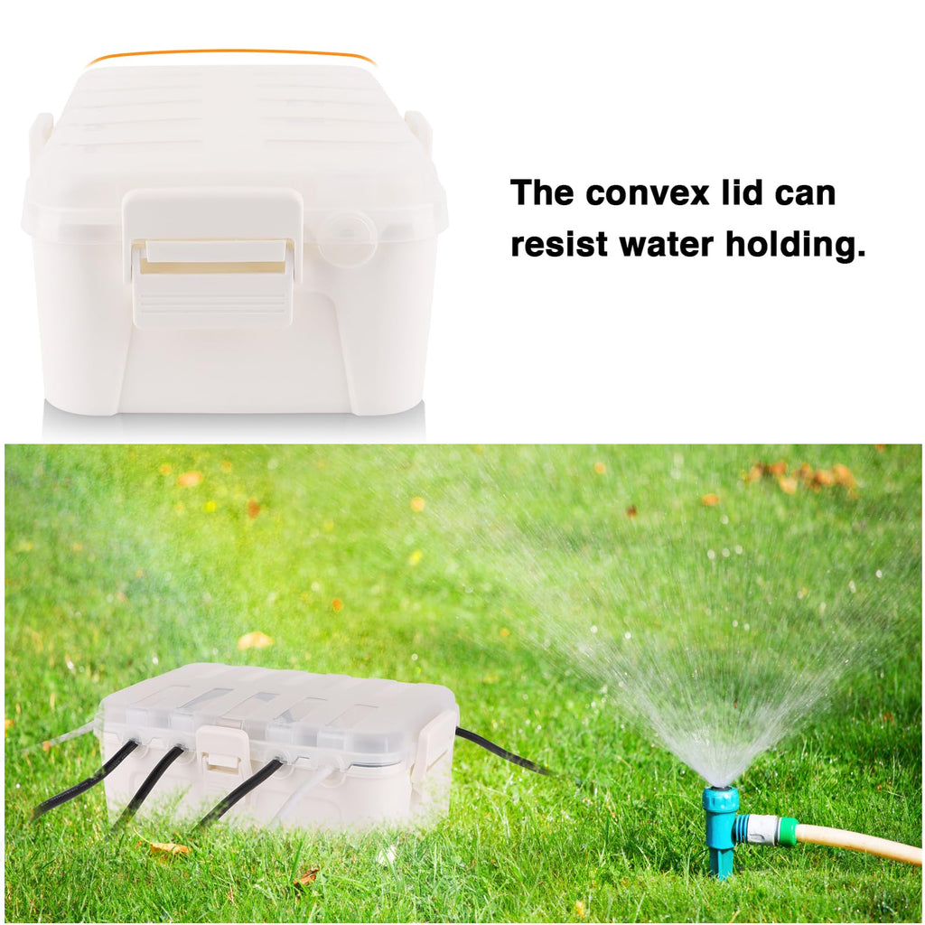 Flemoon Large Outdoor Electrical Box Waterproof Extension Cord Cover