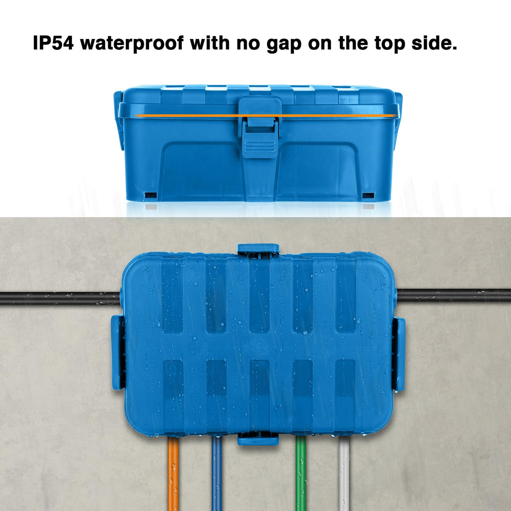 Flemoon Large Outdoor Electrical Box Waterproof Extension Cord Cover
