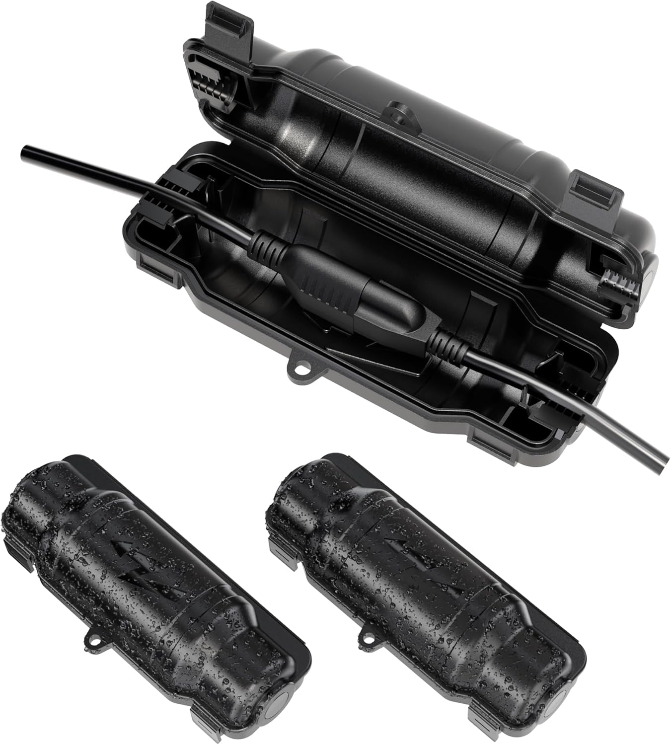 3 Pack Outdoor Extension Cord Safety Cover with Waterproof Seal IP54