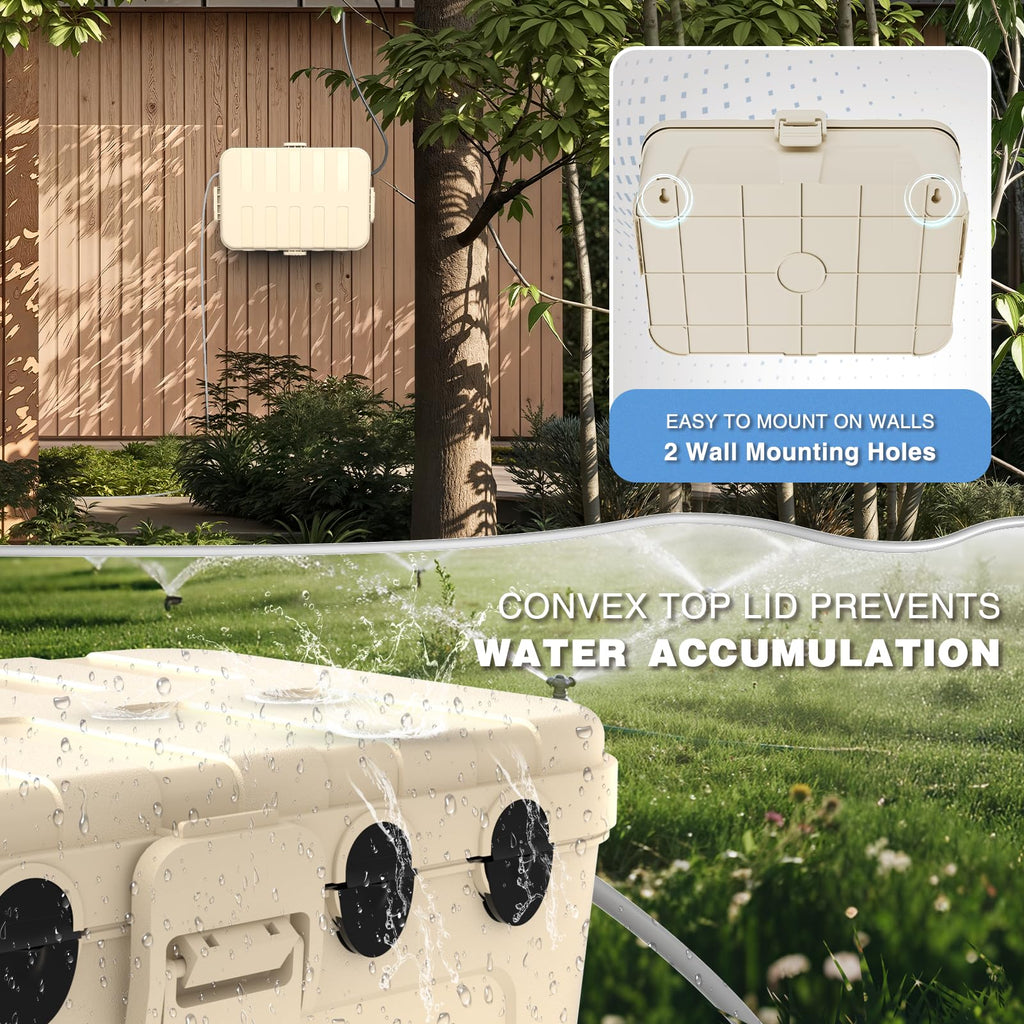 Flemoon Large Outdoor Electrical Box Waterproof Extension Cord Cover