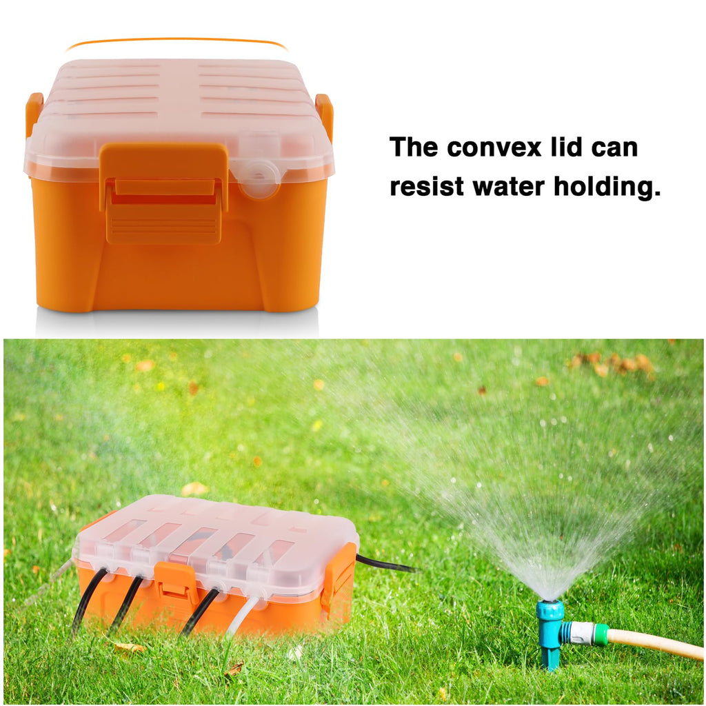Flemoon Large Outdoor Electrical Box Waterproof Extension Cord Cover