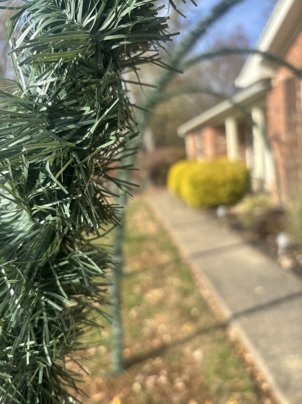 2 Christmas Walkway Arches